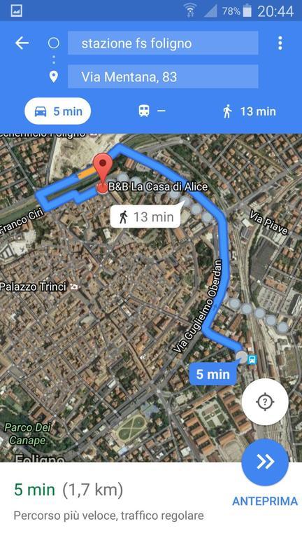 فولينيو B&B La Casa Di Alice المظهر الخارجي الصورة